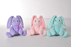 8.5 "3 Color Sitting Rabbit